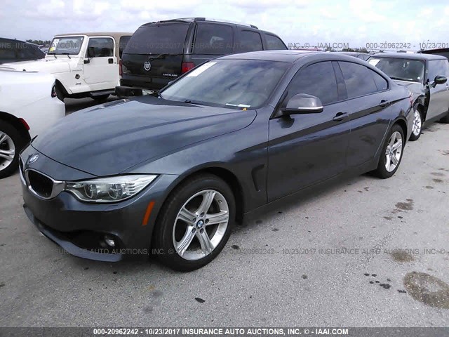 WBA4C9C53FD331738 - 2015 BMW 428 XI/GRAN COUPE/SULEV GRAY photo 2