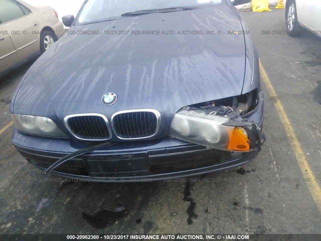 WBADN63403GN89158 - 2003 BMW 540 I AUTOMATIC أزرق صورة 6