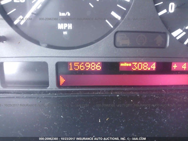 WBADN63403GN89158 - 2003 BMW 540 I AUTOMATIC أزرق صورة 7