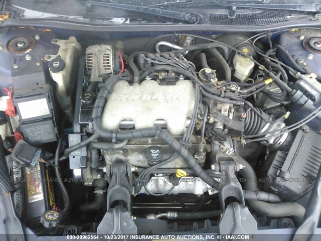 2G1WW12E859166733 - 2005 CHEVROLET MONTE CARLO LS BLUE photo 10