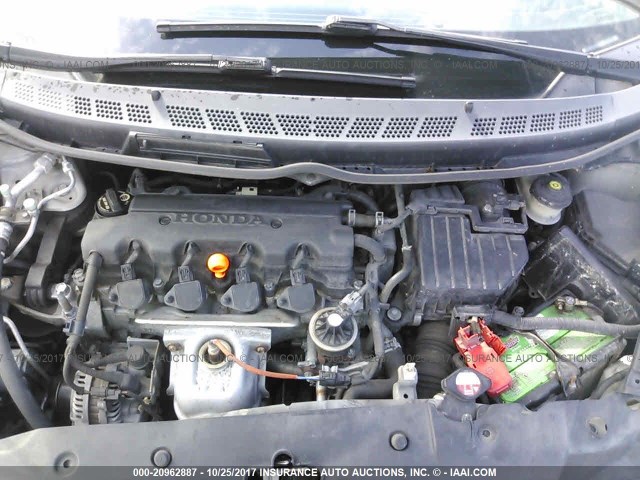 2HGFA1F93AH515141 - 2010 HONDA CIVIC EXL SILVER photo 10