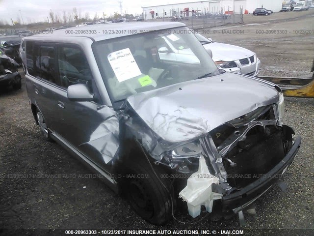 JTLKT324764056475 - 2006 TOYOTA SCION XB ნაცრისფერი ფოტო 1