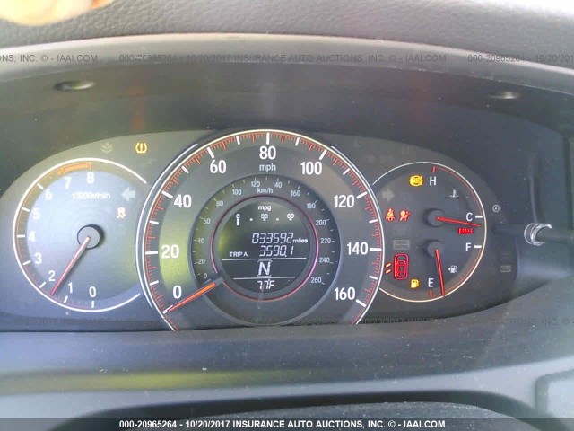 1HGCR2F57GA035903 - 2016 HONDA ACCORD SPORT 红色 照片 7