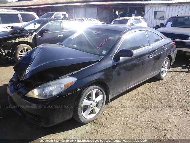 4T1CA30P48U148788 - 2008 TOYOTA CAMRY SOLARA SE/SLE/SPORT BLACK photo 2