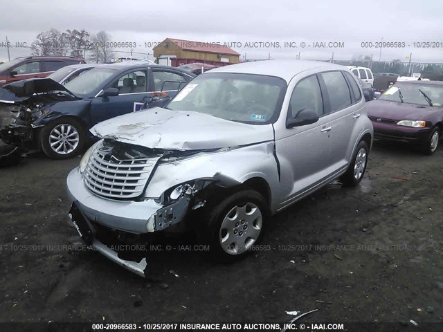 3A8FY48B88T108129 - 2008 CHRYSLER PT CRUISER SILVER photo 2