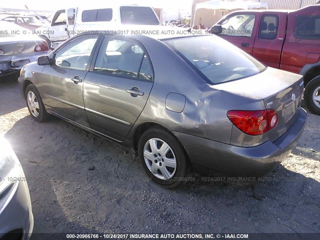 1NXBR30E76Z658715 - 2006 TOYOTA COROLLA CE/LE/S GRAY photo 3