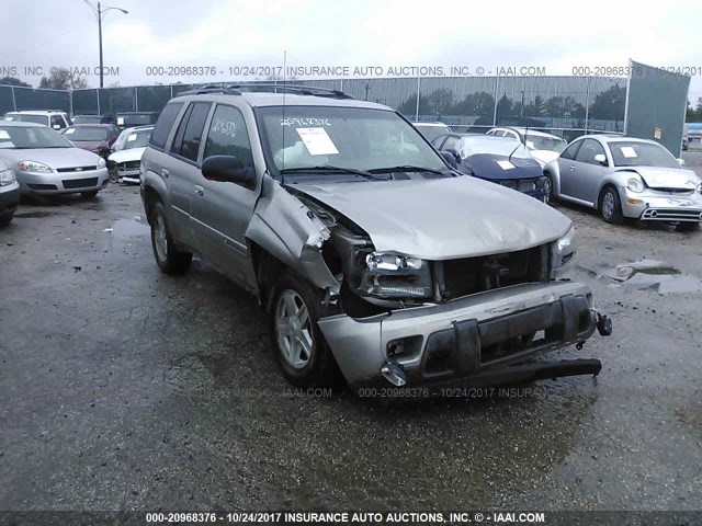 1GNDT13S432313046 - 2003 CHEVROLET TRAILBLAZER  TAN photo 1