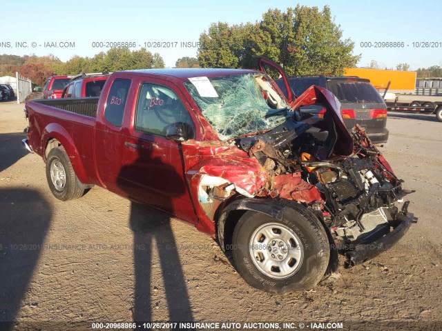 1N6BD0CT3FN739522 - 2015 NISSAN FRONTIER S/SV RED photo 1