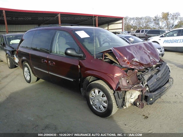 2A4GP54L77R138298 - 2007 CHRYSLER TOWN & COUNTRY TOURING PURPLE photo 1