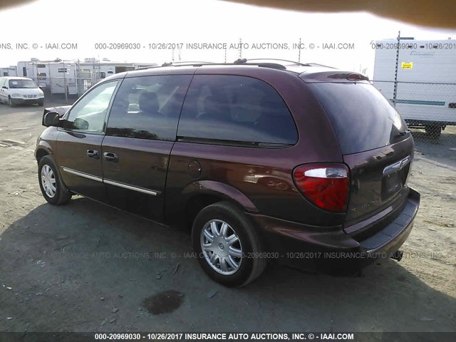 2A4GP54L77R138298 - 2007 CHRYSLER TOWN & COUNTRY TOURING PURPLE photo 3