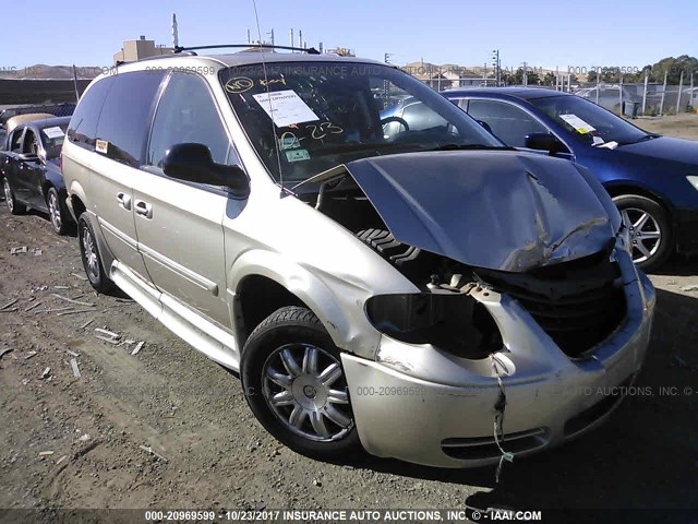 2C4GP54L55R233333 - 2005 CHRYSLER TOWN & COUNTRY TOURING BEIGE photo 1