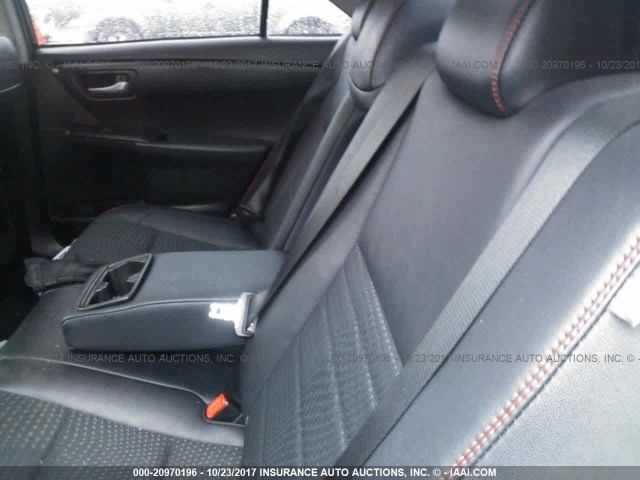 4T1BF1FKXFU053842 - 2015 TOYOTA CAMRY LE/XLE/SE/XSE Noir photo 8