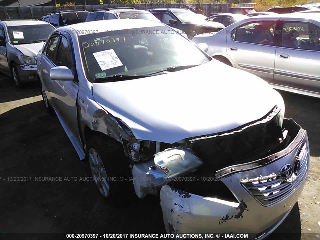 4T1BB46K08U053672 - 2008 TOYOTA CAMRY HYBRID SILVER photo 1