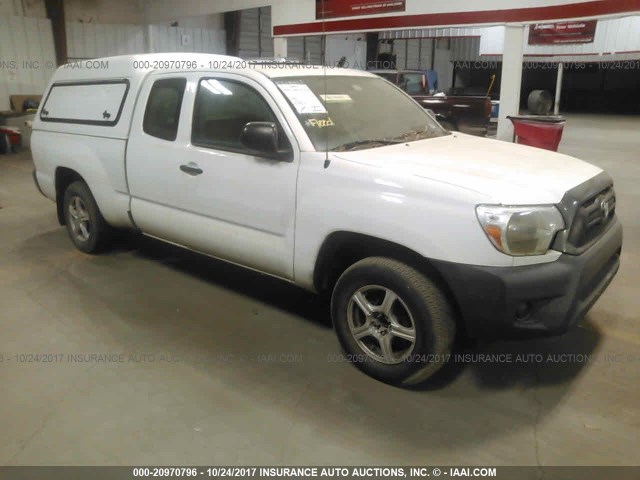 5TFTX4CN2FX050907 - 2015 TOYOTA TACOMA ACCESS CAB Weiß Foto 1