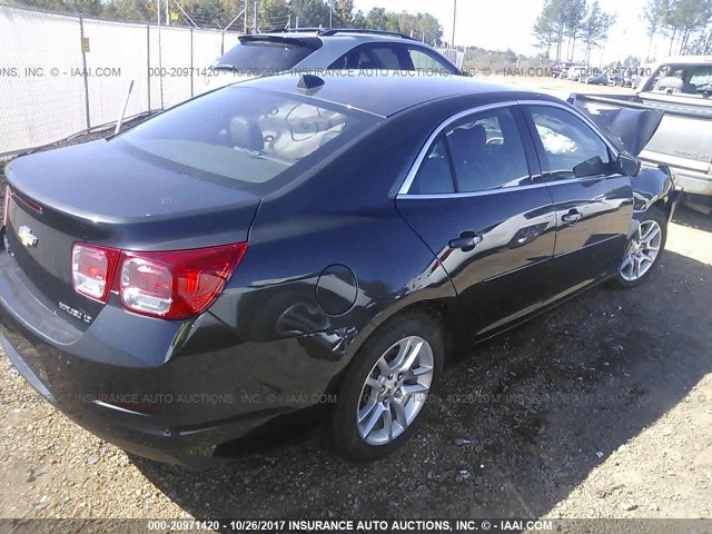 1G11C5SLXEF131353 - 2014 CHEVROLET MALIBU 1LT GRAY photo 4