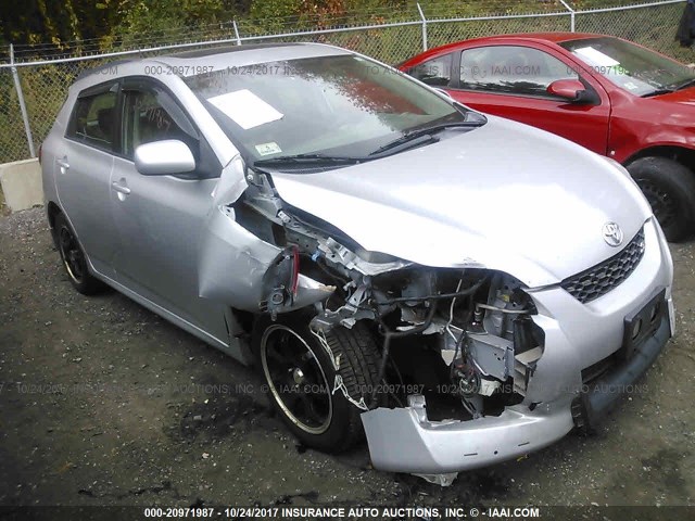 2T1KE40E19C012626 - 2009 TOYOTA COROLLA MATRIX S SILVER photo 1