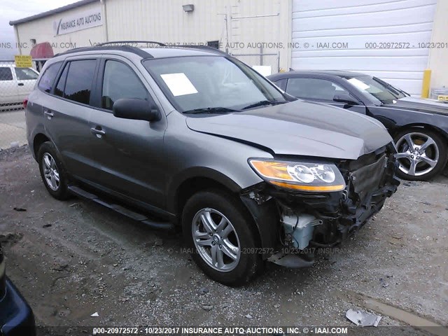 5XYZG3AB1BG031260 - 2011 HYUNDAI SANTA FE GLS GRAY photo 1