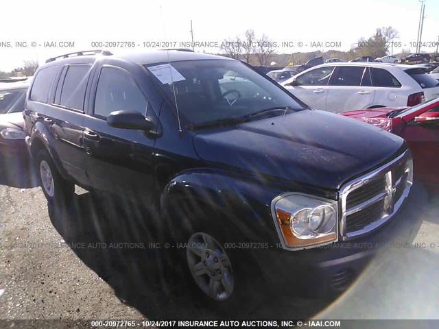 1D4HB38N45F610540 - 2005 DODGE DURANGO ST BLUE photo 1