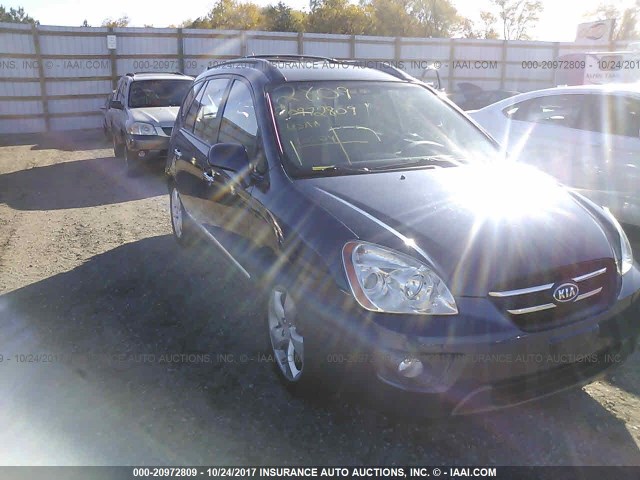 KNAFG526377084009 - 2007 KIA RONDO LX/EX BLUE photo 1