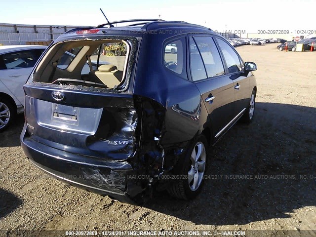 KNAFG526377084009 - 2007 KIA RONDO LX/EX BLUE photo 4