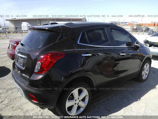 KL4CJCSB2FB085313 - 2015 BUICK ENCORE Champagne photo 4