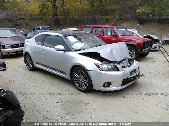 JTKJF5C70B3008375 - 2011 TOYOTA SCION TC 银色 照片 1