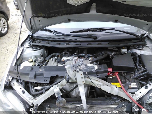 JTKJF5C70B3008375 - 2011 TOYOTA SCION TC 银色 照片 10