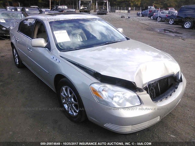 1G4HD57227U203109 - 2007 BUICK LUCERNE CXL GOLD photo 1