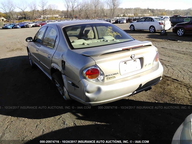 JN1DA31D83T522446 - 2003 NISSAN MAXIMA GLE/GXE/SE GOLD photo 3