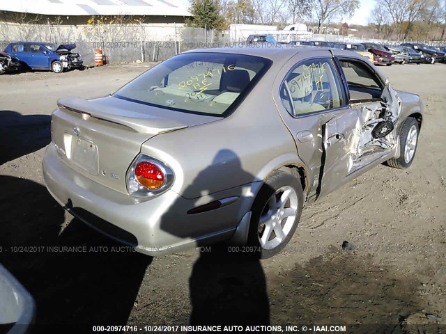 JN1DA31D83T522446 - 2003 NISSAN MAXIMA GLE/GXE/SE GOLD photo 4