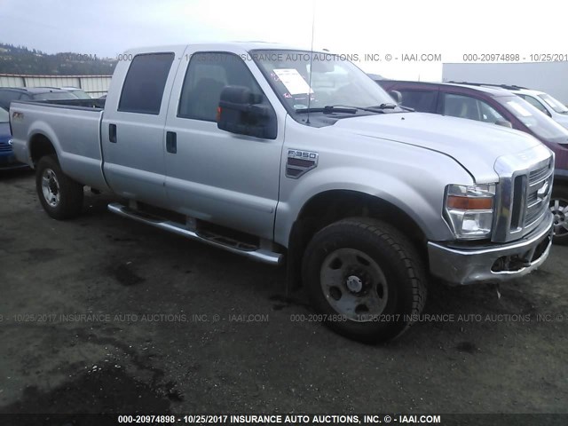 1FTWW3BR6AEA37015 - 2010 FORD F350 SUPER DUTY SILVER photo 1