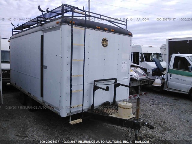 1WC200F26H1036392 - 1987 WELLS CARGO ENCLOSED  WHITE photo 1