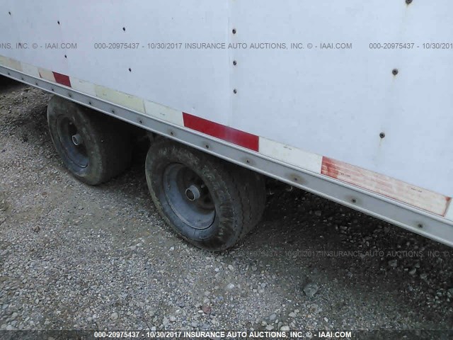1WC200F26H1036392 - 1987 WELLS CARGO ENCLOSED  WHITE photo 6