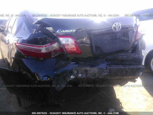 JTNBE46K073062870 - 2007 TOYOTA CAMRY NEW GENERAT CE/LE/XLE/SE BLACK photo 6