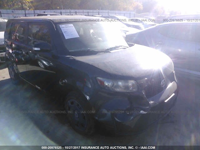 JTLZE4FE2A1106615 - 2010 TOYOTA SCION XB BLACK photo 1