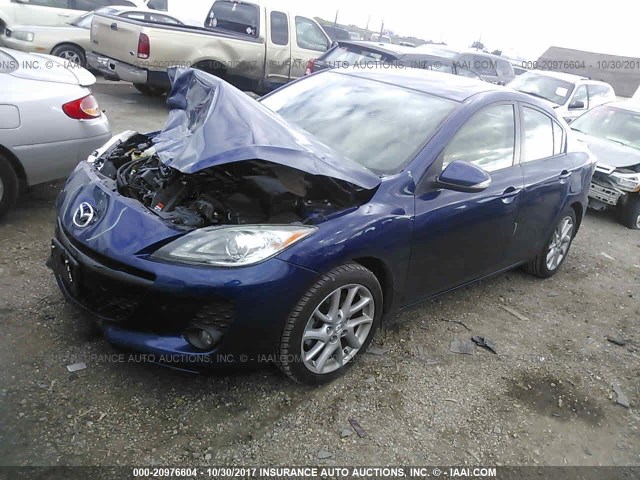 JM1BL1W52C1534012 - 2012 MAZDA 3 S BLUE photo 2