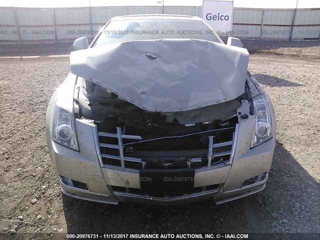 1G6DP1E39D0155774 - 2013 CADILLAC CTS PREMIUM COLLECTION GOLD photo 6