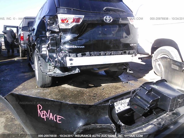 5TDBKRFH2ES004978 - 2014 TOYOTA HIGHLANDER LE/LE PLUS 黑色 照片 6