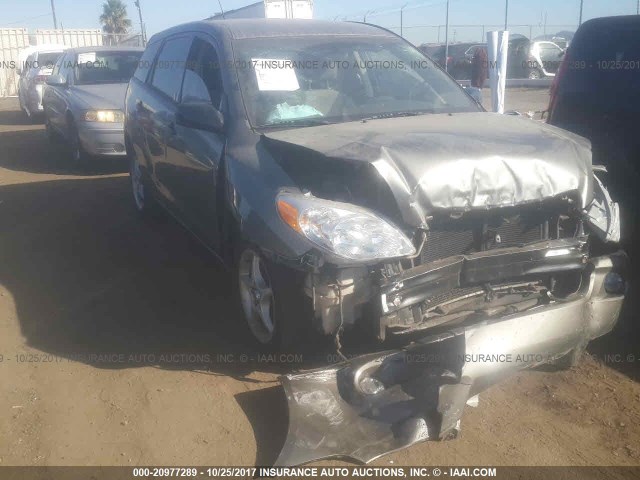 2T1KR32E24C178206 - 2004 TOYOTA COROLLA MATRIX XR GRAY photo 1