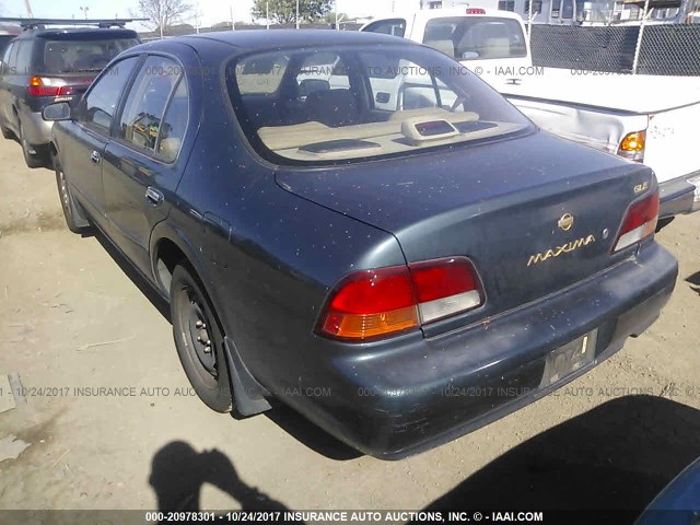 JN1CA21D8VT838180 - 1997 NISSAN MAXIMA GLE/GXE/SE GREEN photo 3