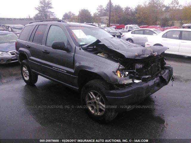 1J4GW48S54C355562 - 2004 JEEP GRAND CHEROKEE LAREDO/COLUMBIA/FREEDOM 灰色 照片 1