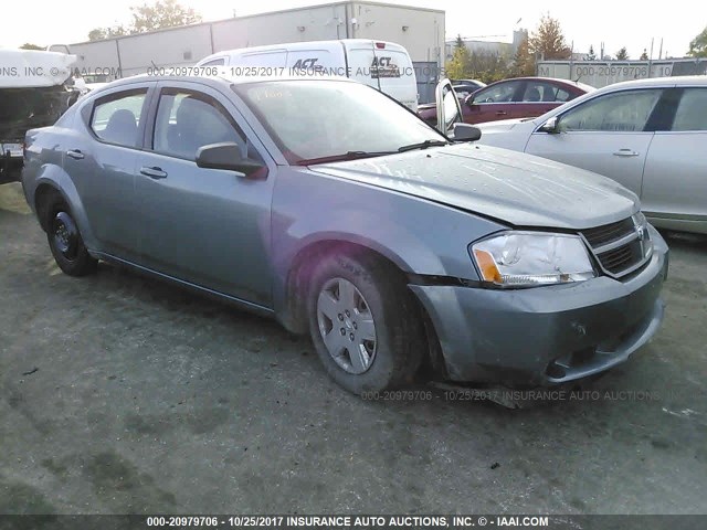 1B3CC4FB0AN189128 - 2010 DODGE AVENGER SXT BLUE photo 1