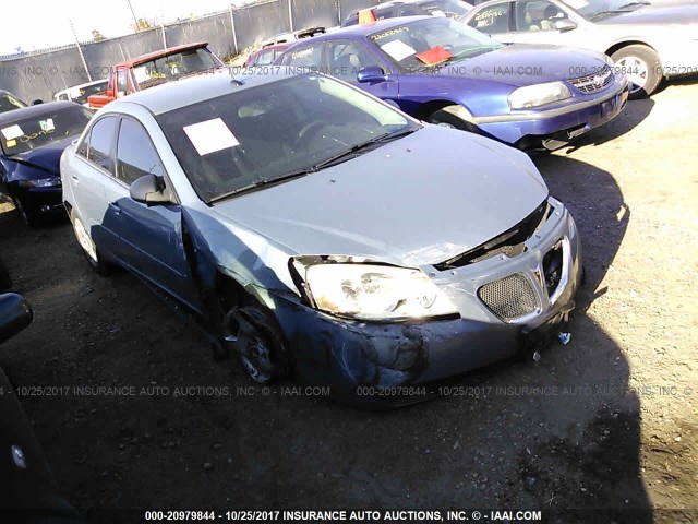 1G2ZF57B884122883 - 2008 PONTIAC G6 VALUE LEADER/BASE GRAY photo 1