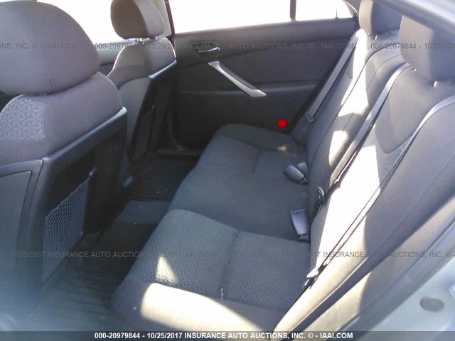 1G2ZF57B884122883 - 2008 PONTIAC G6 VALUE LEADER/BASE GRAY photo 8