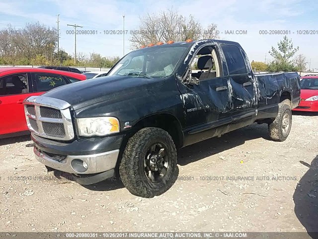 3D7LS38C05G738798 - 2005 DODGE RAM 3500 ST/SLT BLACK photo 2