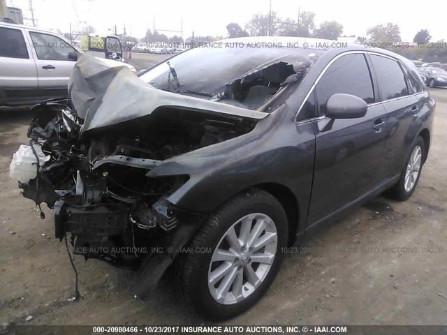 4T3BA3BBXBU024424 - 2011 TOYOTA VENZA BLACK photo 2