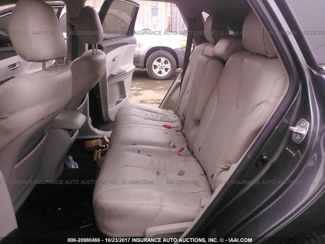 4T3BA3BBXBU024424 - 2011 TOYOTA VENZA BLACK photo 8