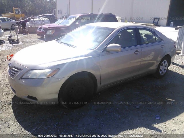 4T1BE46K98U231232 - 2008 TOYOTA CAMRY CE/LE/XLE/SE TAN photo 2