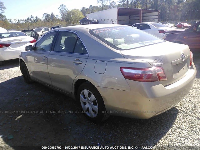 4T1BE46K98U231232 - 2008 TOYOTA CAMRY CE/LE/XLE/SE TAN photo 3