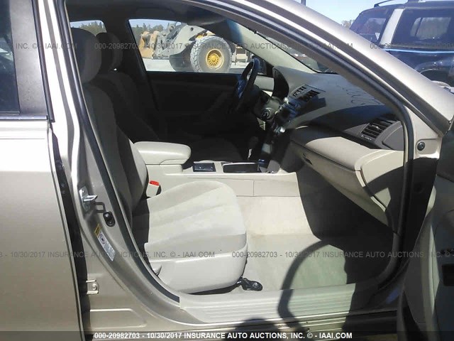 4T1BE46K98U231232 - 2008 TOYOTA CAMRY CE/LE/XLE/SE TAN photo 5